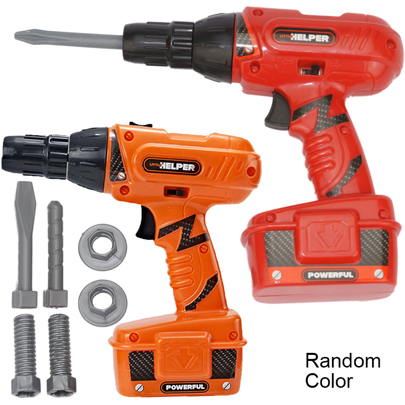 Gardening Tools Set Gift - Strumenti Giocattoli Trapano elettrico BO Simulazione