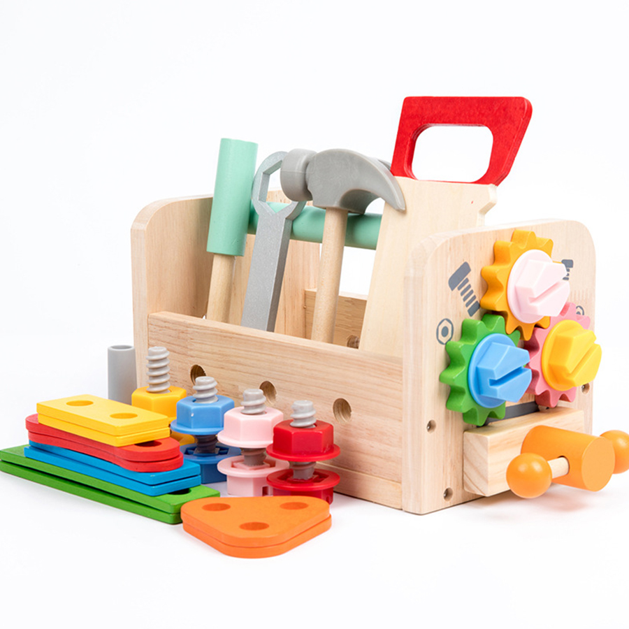 Gardening Tools Set Gift - Panca per attrezzi per bambini Set