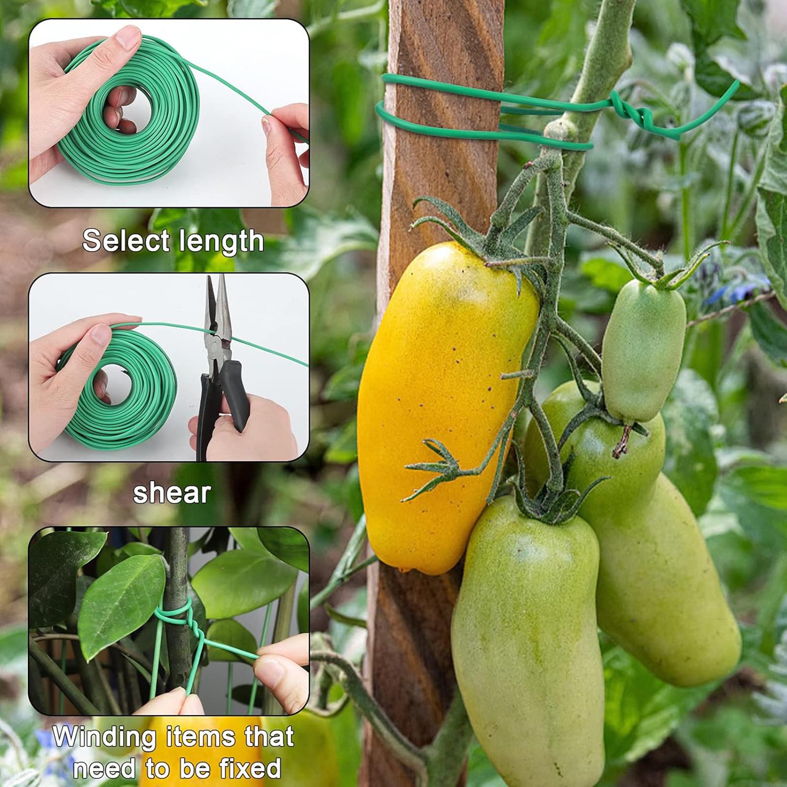 Garden Wire Twist Tie - Fascette Morbide da Giardino per Organizzare
