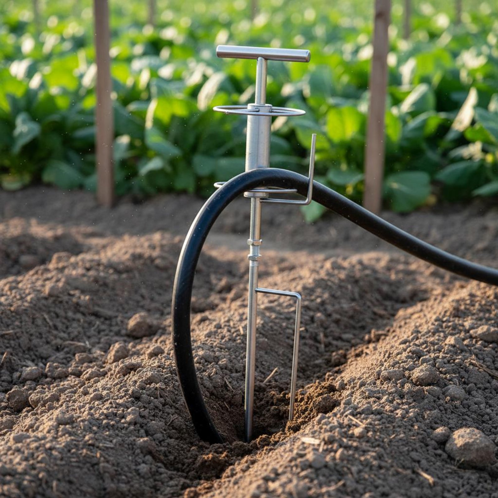 Gardening Tools Guide - Tiratore per Tubi Agricoli a Doppio