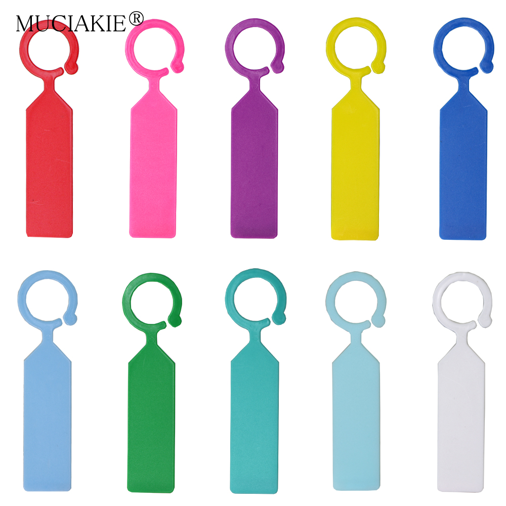 Gardening Tools Labeled - MUCIAKIE 50PCS anello etichette in plastica