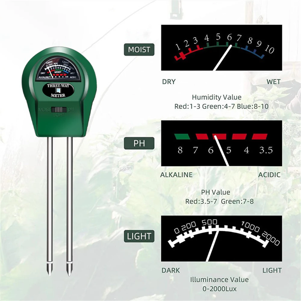 Tester del Suolo 3 in 1: Misur - Soil Ph Meter recensione e prezzo