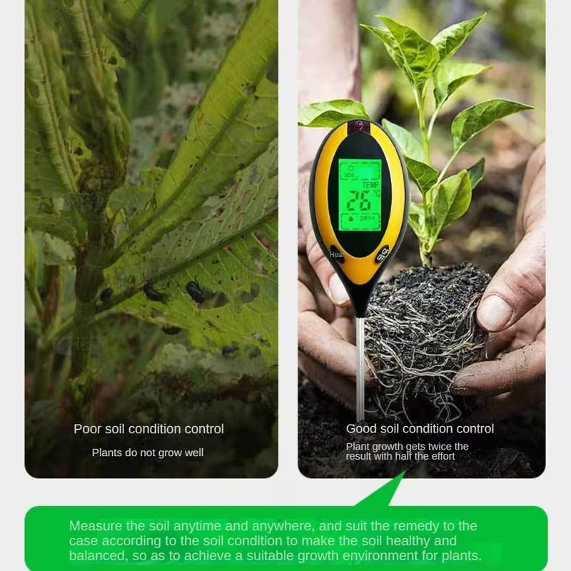 Misuratore di umidità del terr - Soil Ph Meter recensione e prezzo