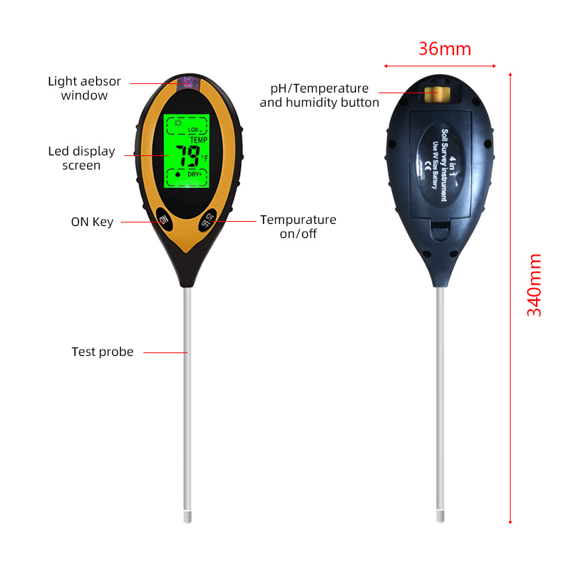 Misuratore di pH del Suolo, Te - Soil Ph Meter recensione e prezzo