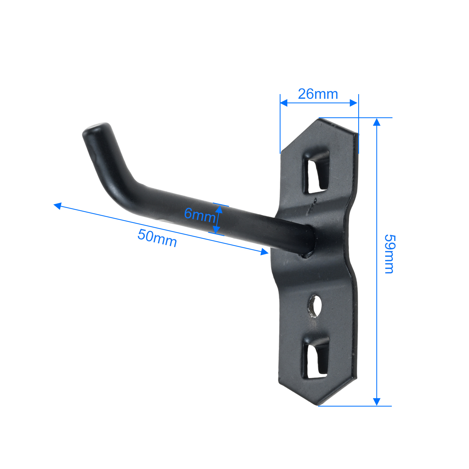Set da 10 Ganci Neri da 50mm p - Gardening Tools Rack recensione e prezzo