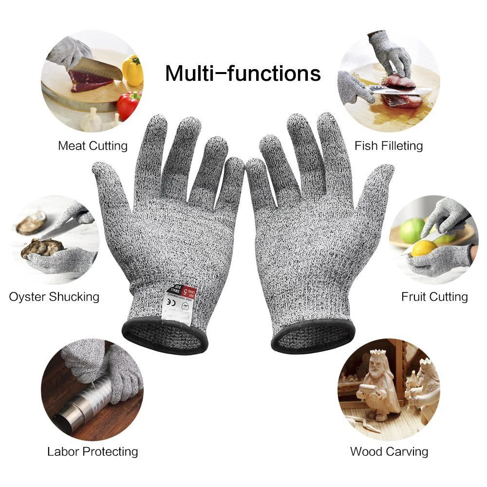 Guanti Antitaglio HPPE Livello - Garden Gloves Thorn Proof recensione e prezzo
