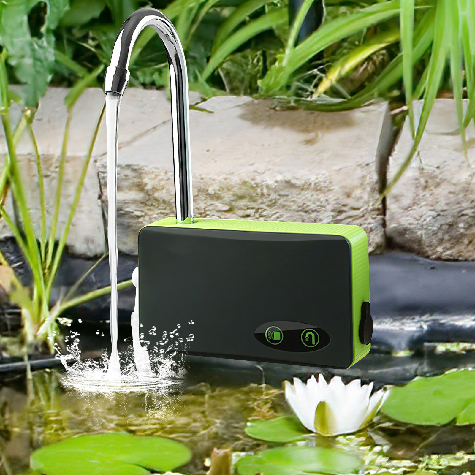 Pompa di ossigeno portatile tr - Gardening Tools Green recensione e prezzo