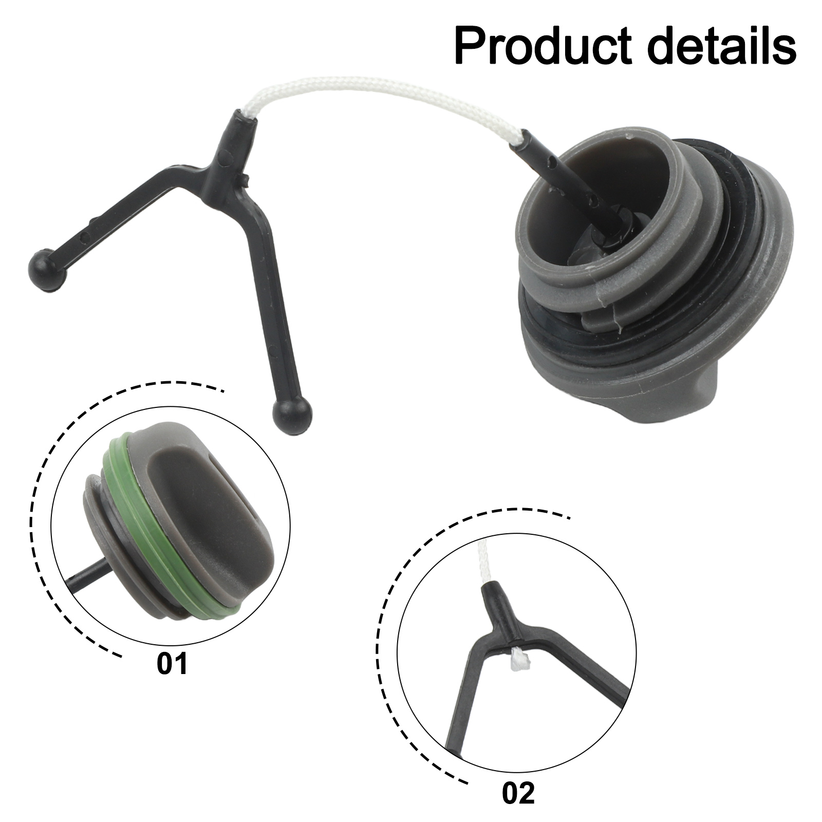 Set di 2 Tappi Carburante Port - Gardening Tools High Quality recensione e prezzo