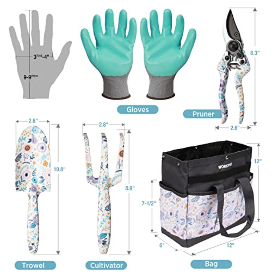Set di 5 Attrezzi da Giardinag - Gardening Tools Set Gift recensione e prezzo