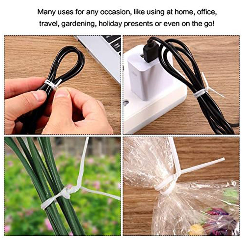 100 pezzi nero bianco cavo da  - Garden Wire Twist Tie recensione e prezzo